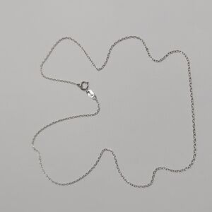 Elegant Silver Chain Necklace